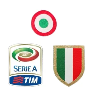 Serie A TIM + Scudetto + coccarda